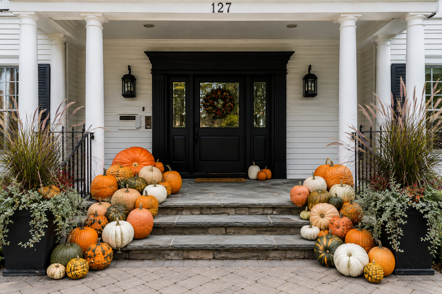 The Signature Porch Package - 45 Premium Pumpkins & Gourds
