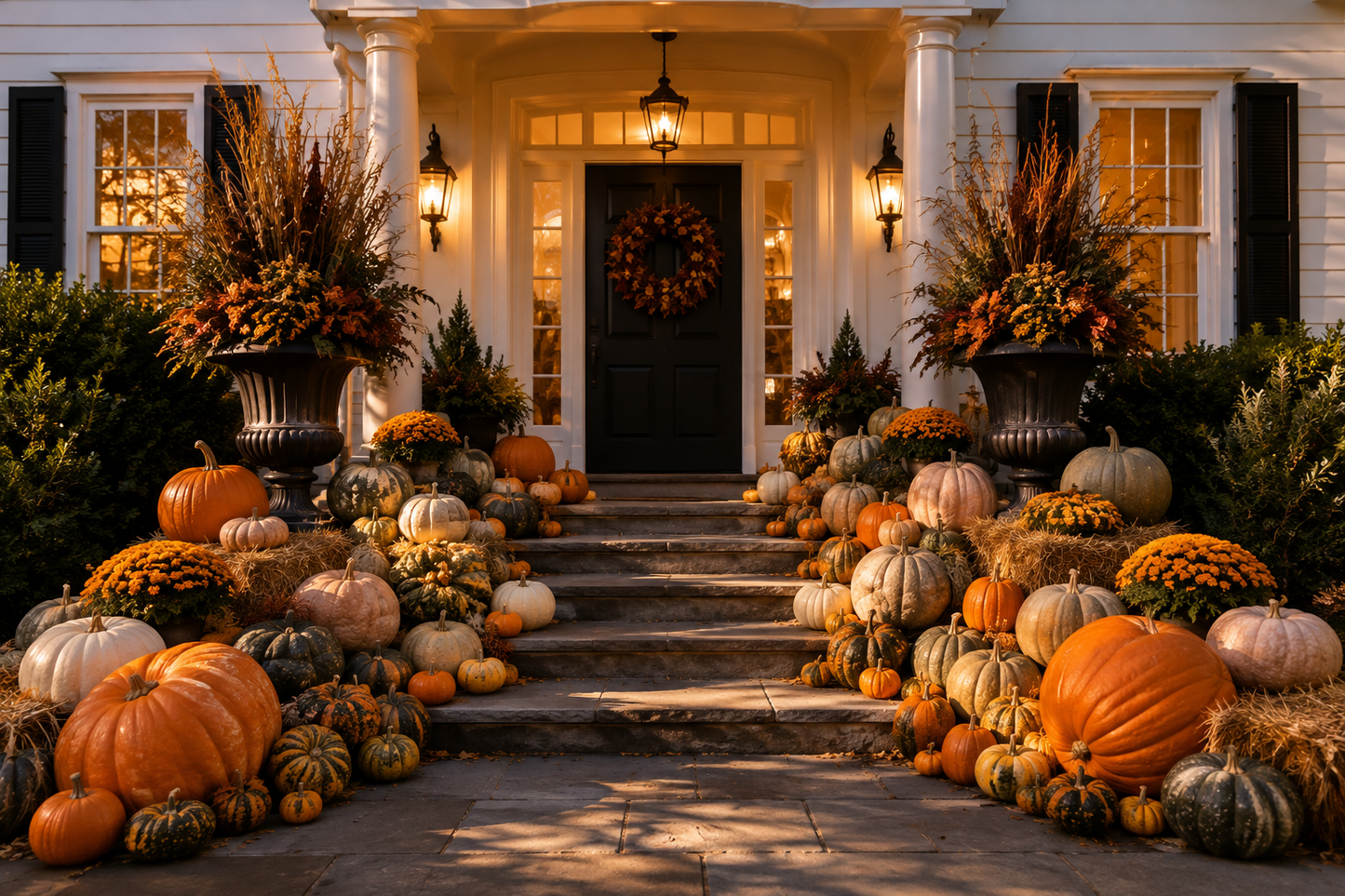 The Grand Porch Package - 85 Premium Pumpkins & Gourds